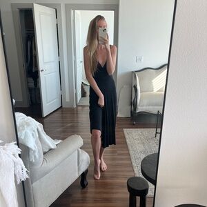 Black Wrap Dress